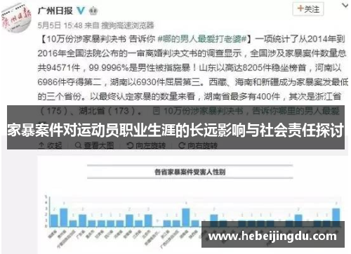 家暴案件对运动员职业生涯的长远影响与社会责任探讨